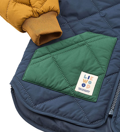 Liewood Termosæt - Quiltet - Zella - Classic Navy Multi Mix