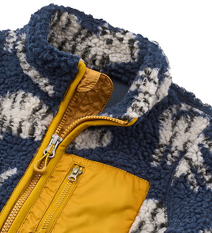 Liewood Fleecejakke - Nolan - Tiger/Classic Navy