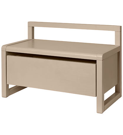 Ferm Living Bænk m. Opbevaring - Little Architect - Cashmere