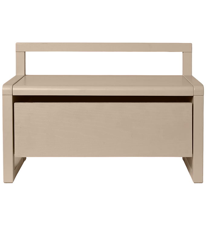 Ferm Living Bænk m. Opbevaring - Little Architect - Cashmere