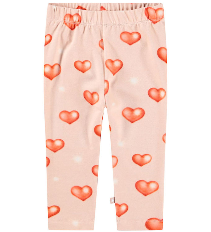 Molo Stefanie Leggings - Airbrush Hearts - 74