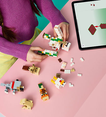 LEGO® Minecraft - Hønsejockey-Ørkenangreb 21592 - 428 Dele