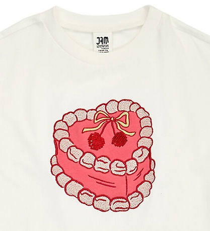 Jam Generation T-shirt - Heart Cake - Balsam Cream