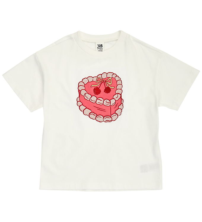 Jam Generation T-shirt - Heart Cake - Balsam Cream
