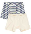 Jam Generation Boxershorts - 2-pak - Rib - Tofu/Navy