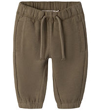 Lil Atelier Sweatpants - NbnIlondon - Shitake