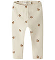 Lil Atelier Leggings - NbnLayo - Turtledove/Squirrel