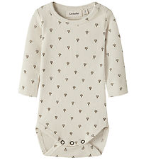 Lil Atelier Body l/æ - Rib - NbnGago - Turtledove/Air Balloon