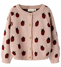Lil Atelier Cardigan - Strik - NmfLulio - Misty Rose
