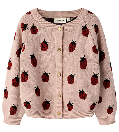 Lil Atelier Cardigan - Strik - NmfLulio - Misty Rose