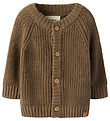 Lil Atelier Cardigan - Strik - NbnEmlen - Shitake