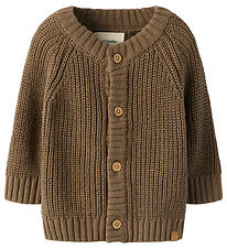 Lil Atelier Cardigan - Strik - NbnEmlen - Shitake