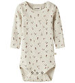 Lil Atelier Body l/æ - NbfGago - Turtledove/Floral