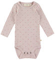 Lil Atelier Body l/æ - Rib - NbfGago - Hushed Violet/Heart