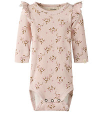 Lil Atelier Body l/æ - Rib - NbfGavo - Hushed Violet/Flowers