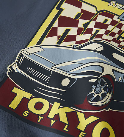 Name it Sweatshirt - NkmVasha - Vintage Indigo/Racing