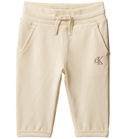 Calvin Klein Sweatsæt - Match Back - Tofu White