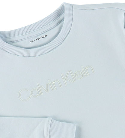 Calvin Klein Sweatshirt - Logo - Ballad Blue