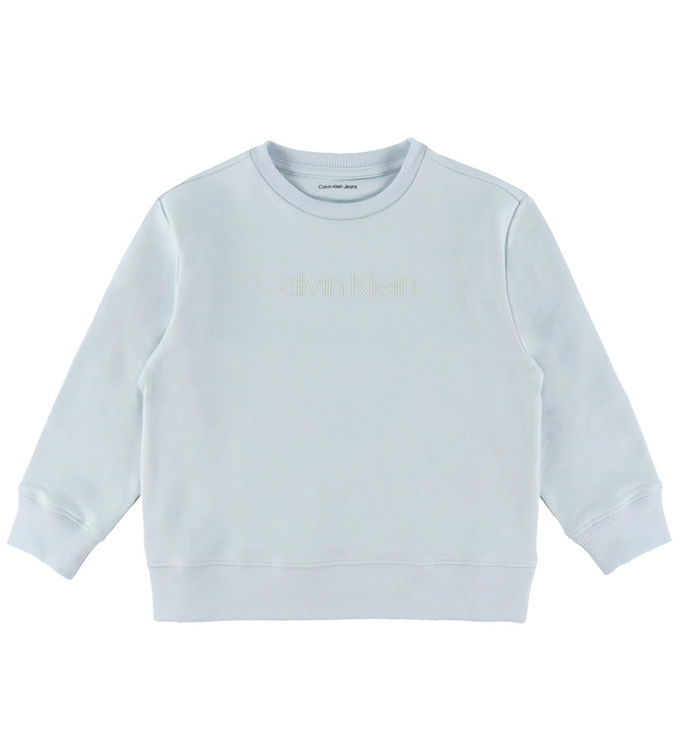 Calvin Klein Sweatshirt - Logo - Ballad Blue