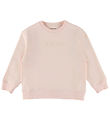 Calvin Klein Sweatshirt - Logo - Mangano Calcite Pink