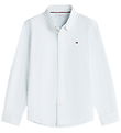 Tommy Hilfiger Skjorte - Oxford - Sky Blue