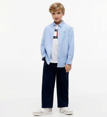 Tommy Hilfiger Bukser - Dark Night Navy Blue