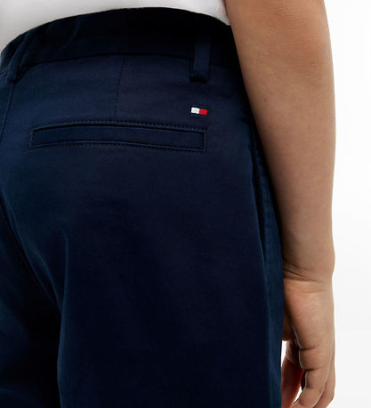 Tommy Hilfiger Bukser - Dark Night Navy Blue