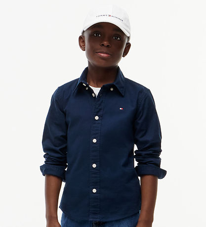 Tommy Hilfiger Skjorte - Oxford - Dark Blue