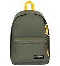 Eastpak Rygsæk - Out Of Office - 27 L - Khaki/Yellow
