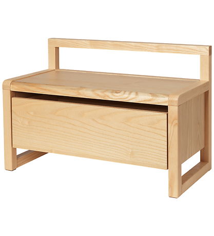 Ferm Living Bænk m. Opbevaring - Little Architect - Ash