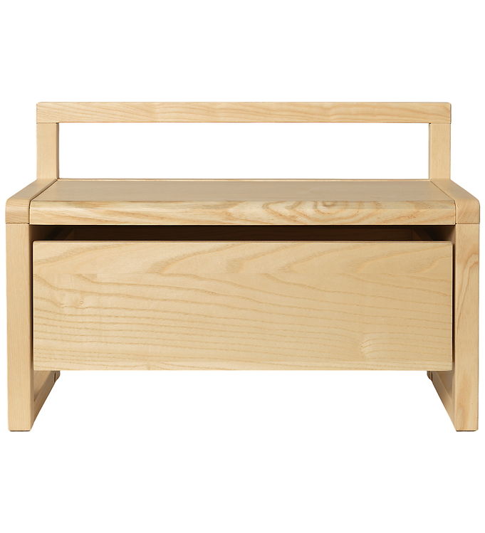 Ferm Living Bænk m. Opbevaring - Little Architect - Ash