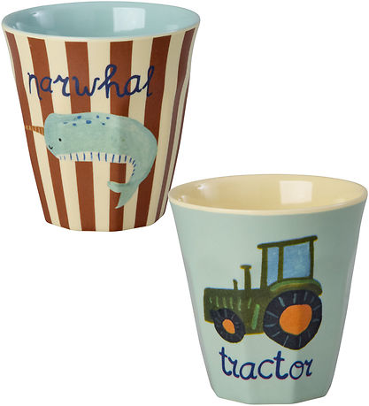 Rice Kopper - Melamin - 6 stk - 160 ml - ABC Print