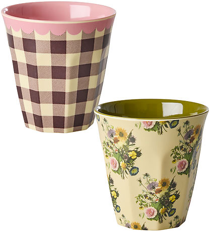 Rice Kopper - Melamin - 6 stk - 160 ml - Bon Vivant Prints
