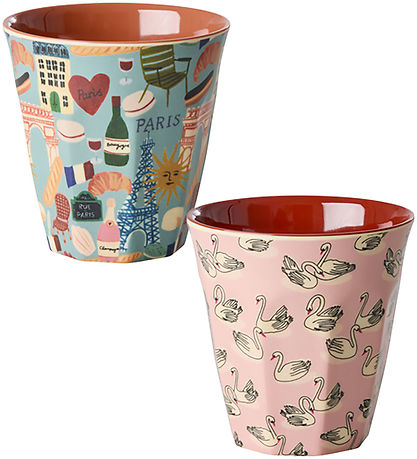 Rice Kopper - Melamin - 6 stk - 160 ml - Bon Vivant Prints