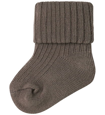 Name It Strømper - 3-pak - NbfNobba - Lilas/Lotus/Brown Lentil