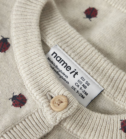 Name It Cardigan - Strik - NbfKikki - Peyote Melange