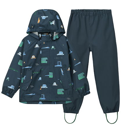 Liewood Regntøj - Pedia - Cars/Classic Navy