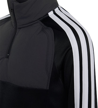 adidas Performance Træningsbluse m. Fleece - Tiro26 League - Sor