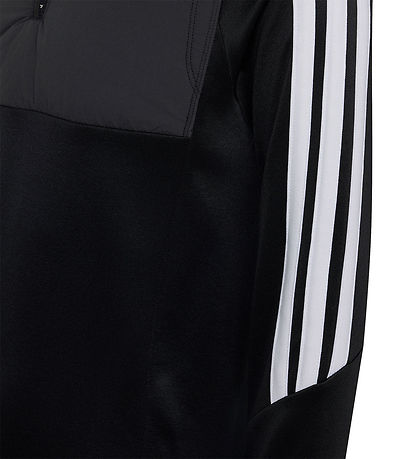 adidas Performance Træningsbluse m. Fleece - Tiro26 League - Sor