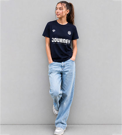 Hound T-shirt - HdBlake - Navy m. Print