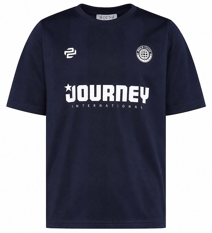Hound T-shirt - HdBlake - Navy m. Print