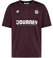 Hound T-shirt - HdBlake - Burgundy