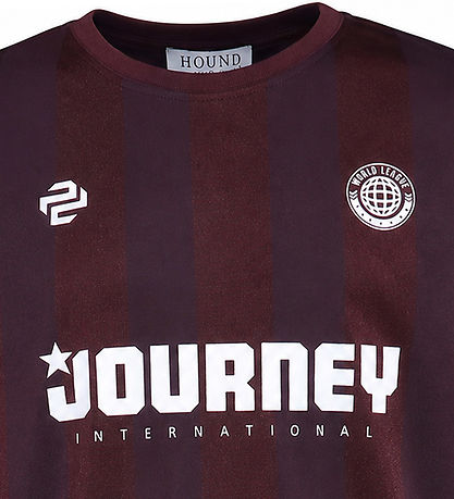 Hound T-shirt - HdBlake - Burgundy