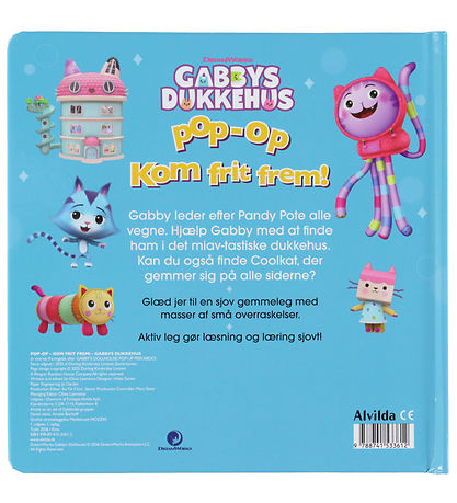 Alvilda Bog - Pop- op - Gabbys Dukkehus - Kom Frit Frem