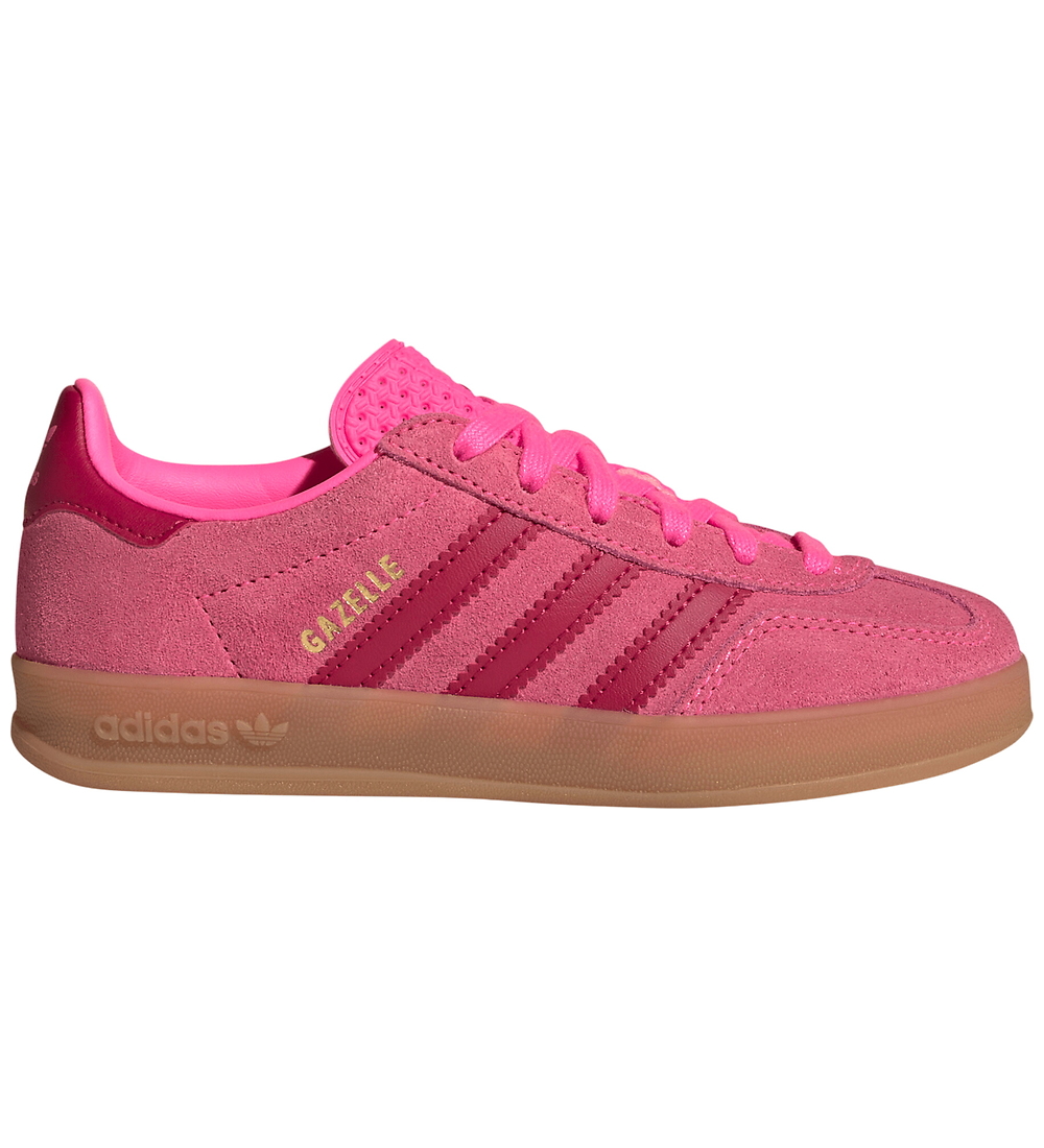 adidas Originals Hallenschuhe - Gazelle C - Lucpnk/Tmvire/Goldmt - adidas Originals - 29 - Hallenschuhe