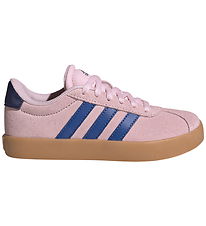 adidas Performance Sko - VL Court 3.0 K - Ftwwht/Royblu/Clpink