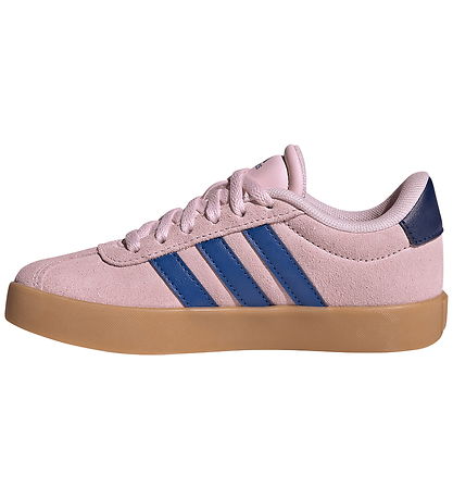 adidas Performance Sko - VL Court 3.0 K - Ftwwht/Royblu/Clpink