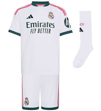 adidas Performance fodboldsæt - Real H Mini - White