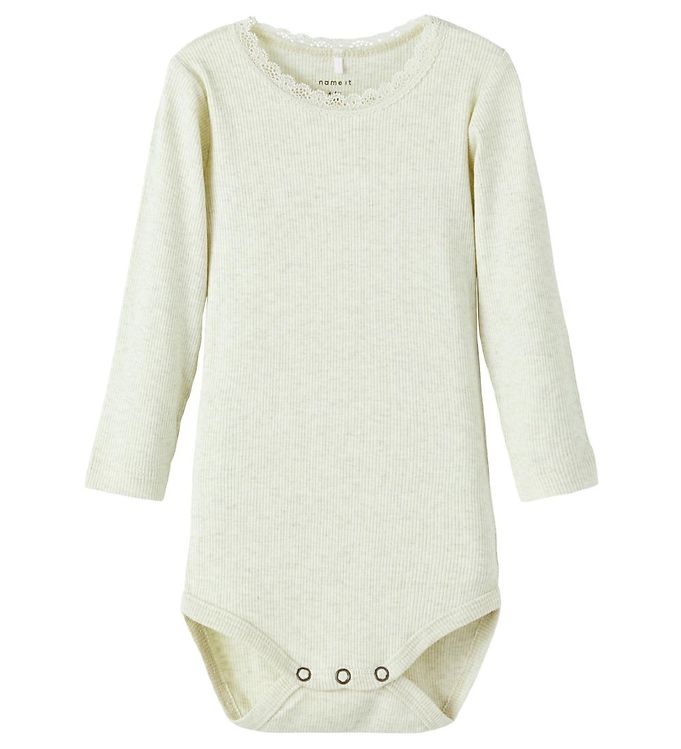 Name It Body l/æ - Rib - Noos - NbfKab - Peyote Melange billede
