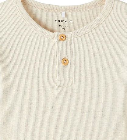 Name It Bluse - Rib - Noos - NmmKab - Peyote Melange Name It Bluse - Rib - Noos - NmmKab - Peyote Melange